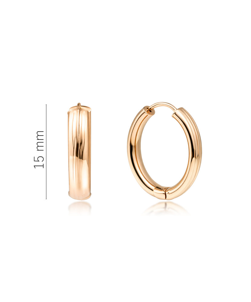 Graveeritud kuldkõrvarõngad