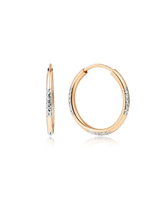 Graveeritud kuldkõrvarõngad