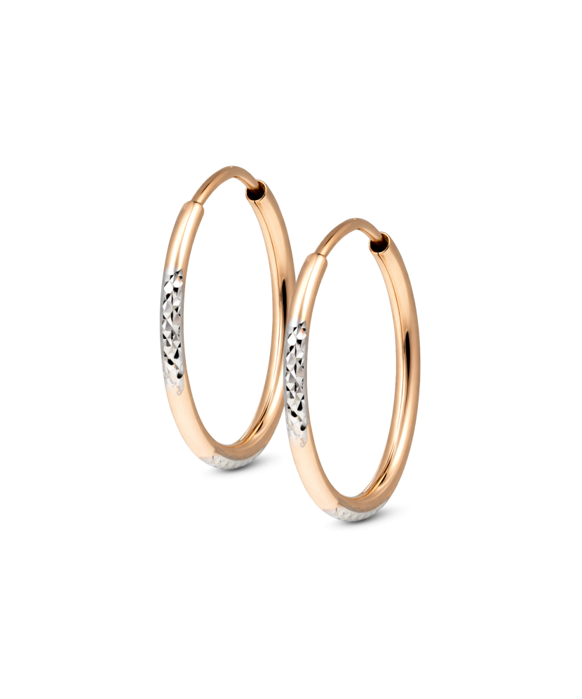 Graveeritud kuldkõrvarõngad