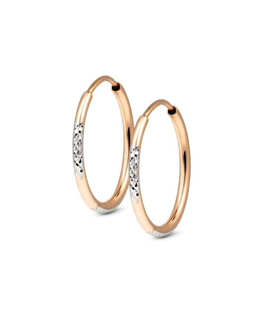 Graveeritud kuldkõrvarõngad