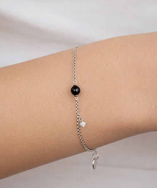 Sidabrinė Käevõru pärli ja tsirkooniga