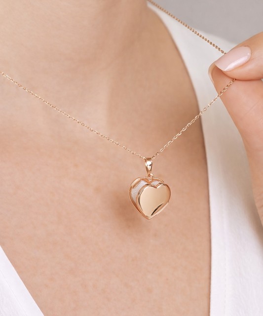 Золотая подвеска "Медальон"