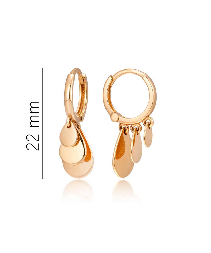 Золотые серьги