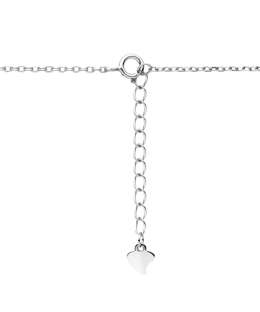 Hõbedast kett tsirkoonripatsiga