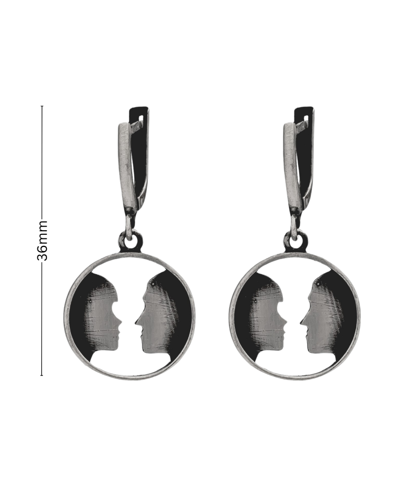 Серьги из серебра