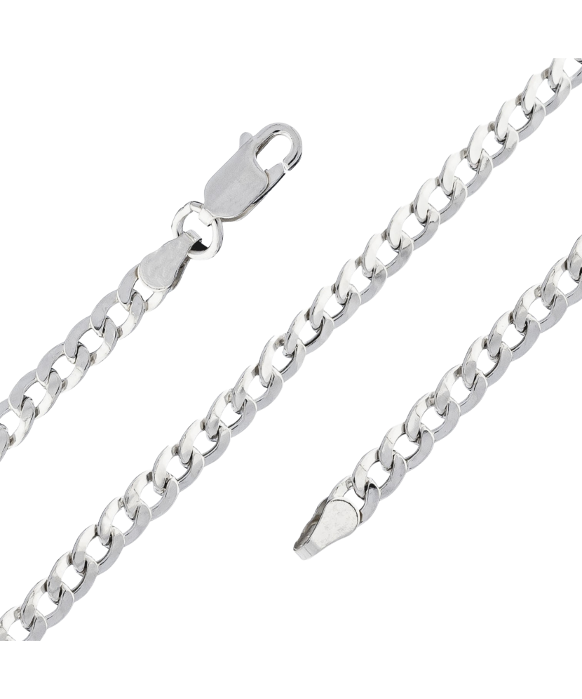 Hõbekäevõru "Curb" Goldinga 03597