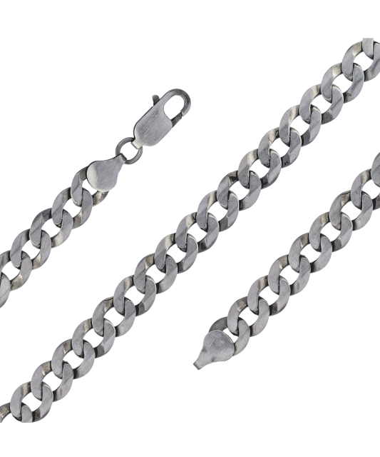 Hõbekäevõru "Curb" Goldinga 03459