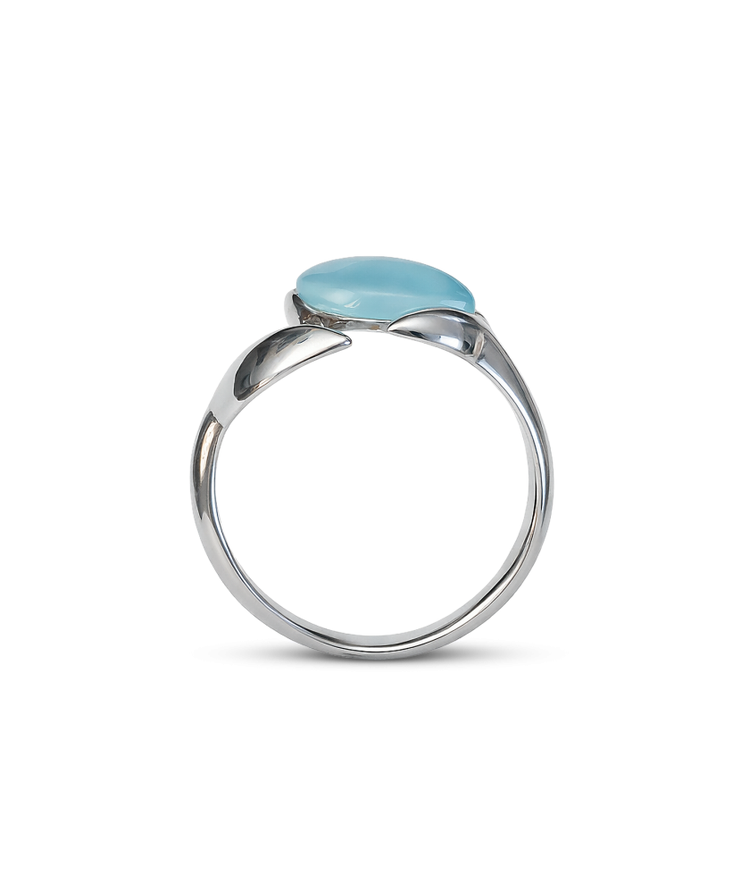 Hõbesõrmus agaadiga