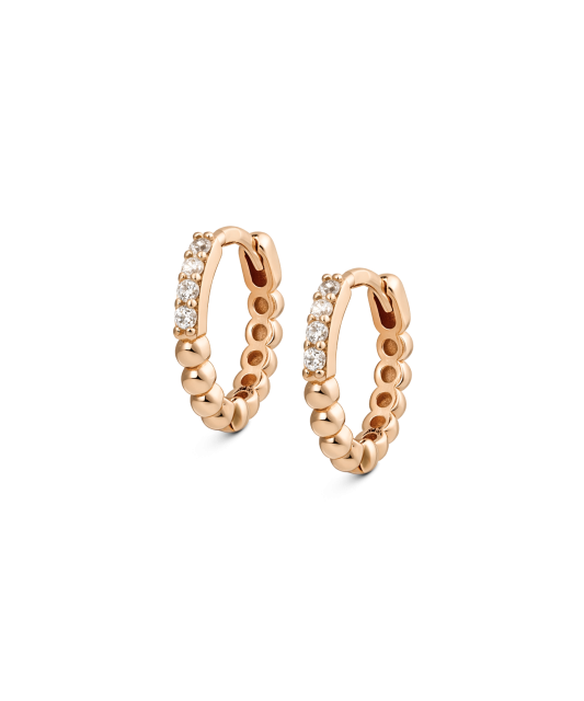 Kuldkõrvarõngad tsirkoonidega