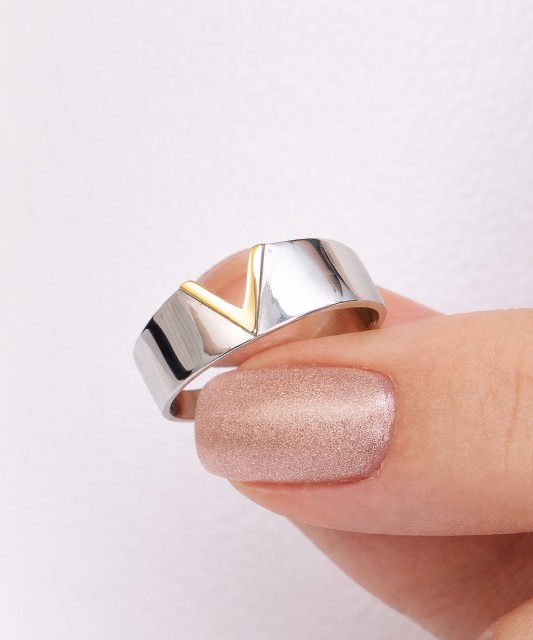 Kullatud hõbesõrmus