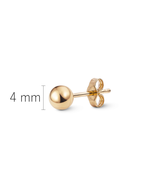 Kullakõrvarõngas 4mm (1tk)