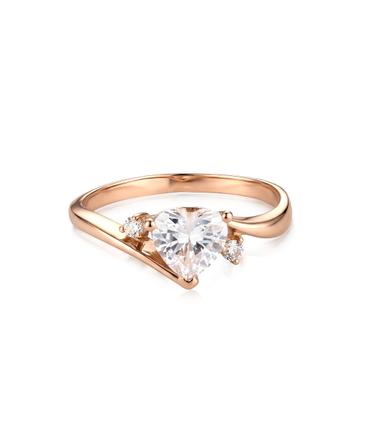 Kuldsõrmus tsirkoonidega