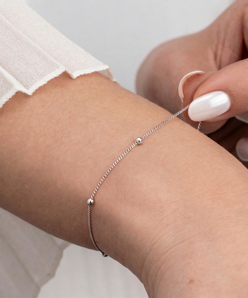 Серебряный браслет