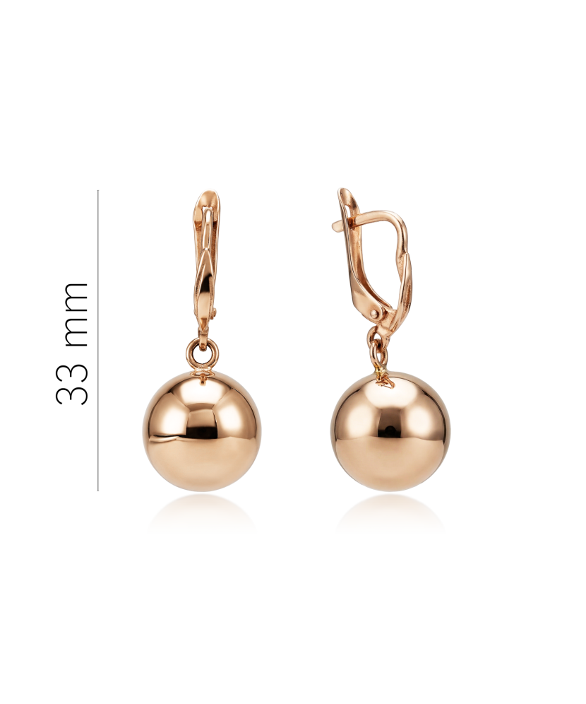 Золотые серьги