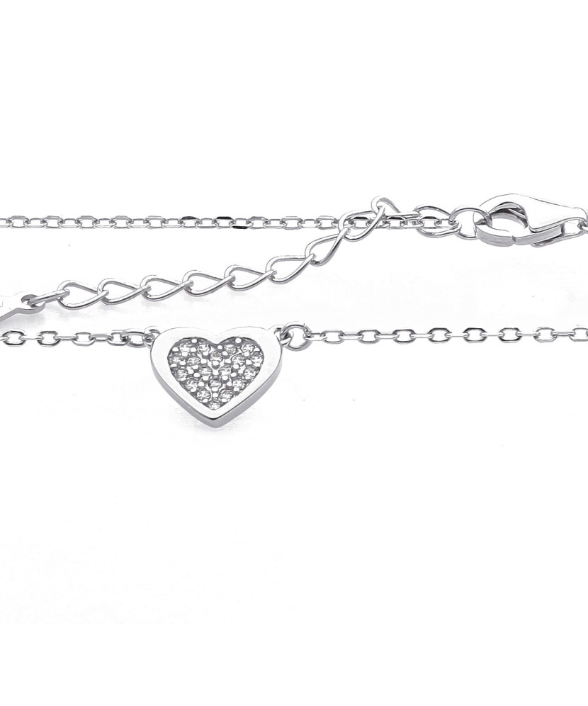 Hõbekett ripatsiga "südameke" - Hõbedast kaelaketid - Goldinga