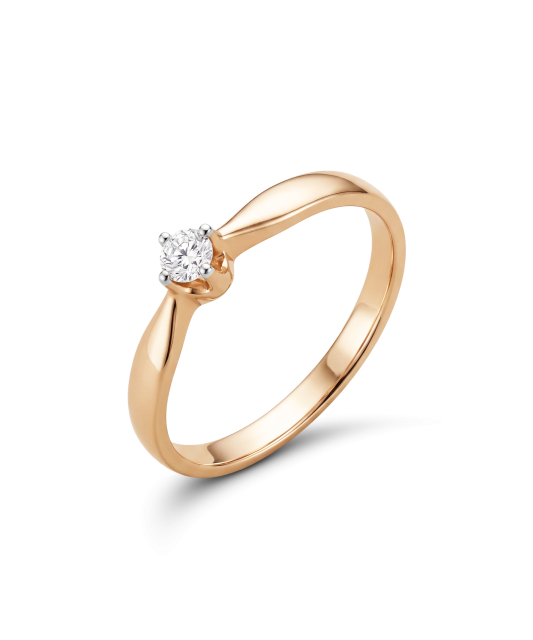 Kuldsõrmus briljandiga Goldinga T141016453