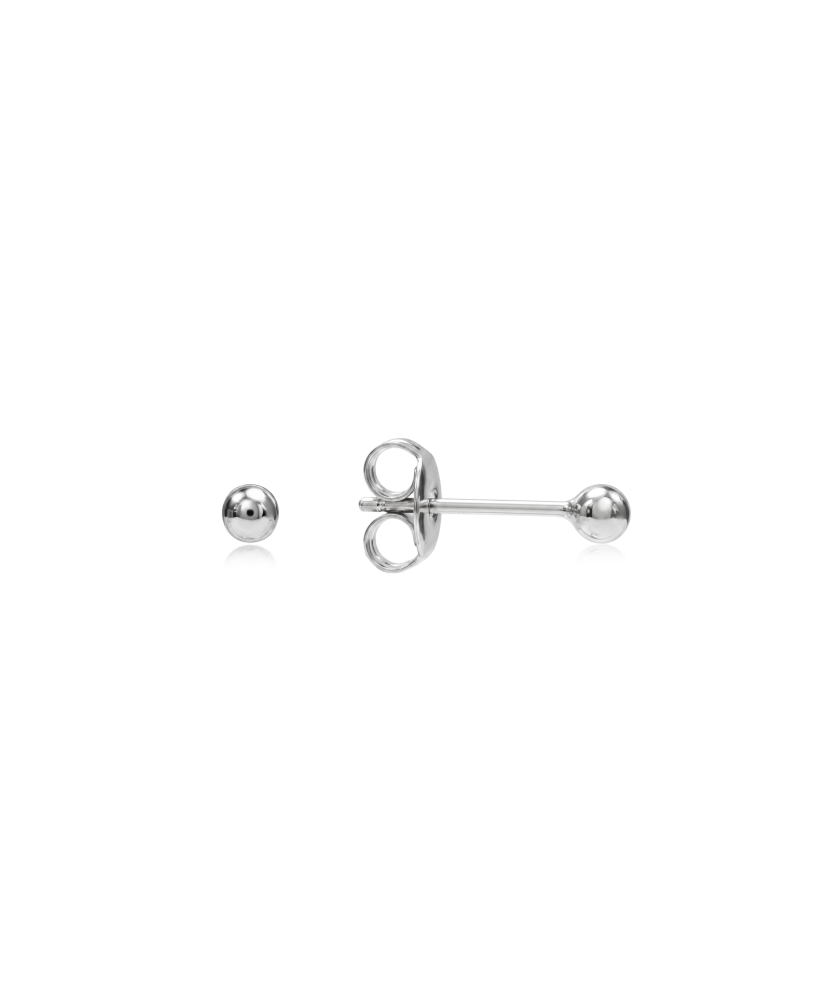 Hõbekõrvarõngad "mullid" 3mm