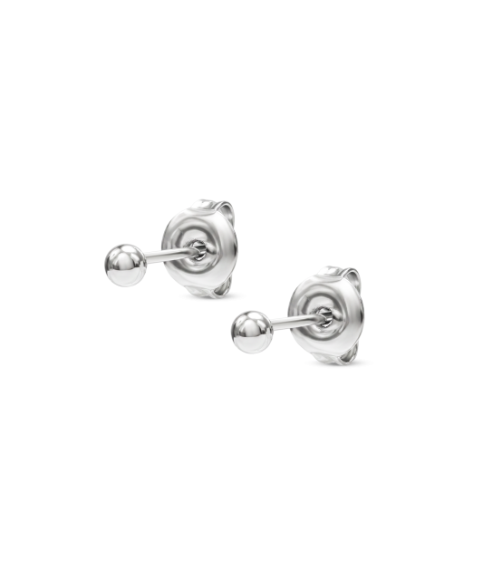 Hõbekõrvarõngad "mullid" 3mm