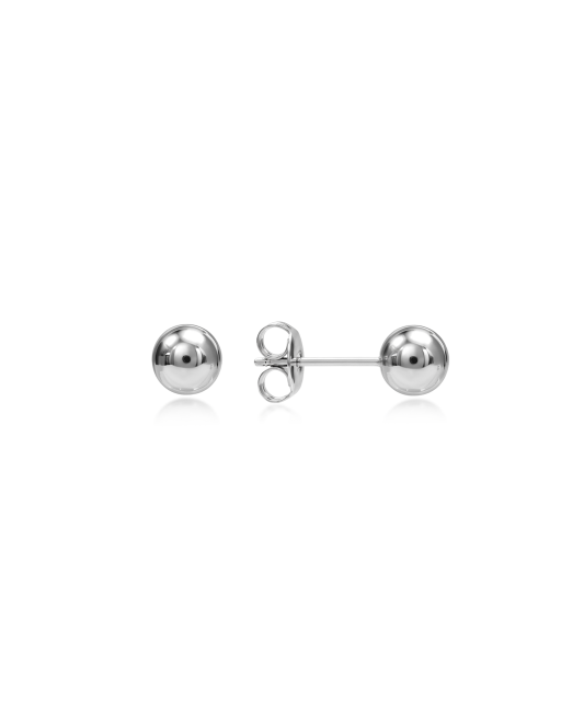 Hõbekõrvarõngad "mullid" 6mm