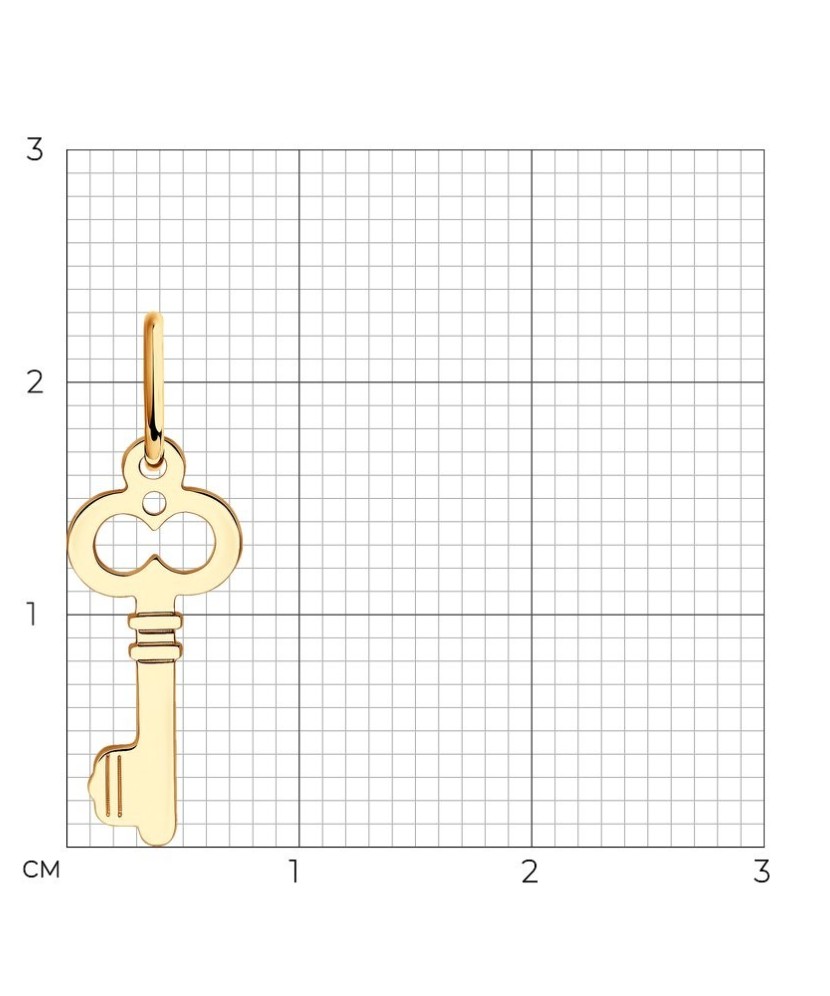 Kuldripats "Võti" - Kullast ripatsid - Goldinga