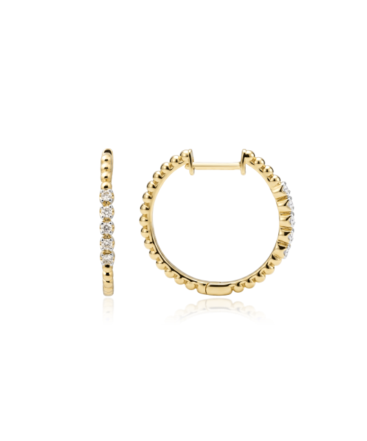 Серьги из золота с бриллиантами