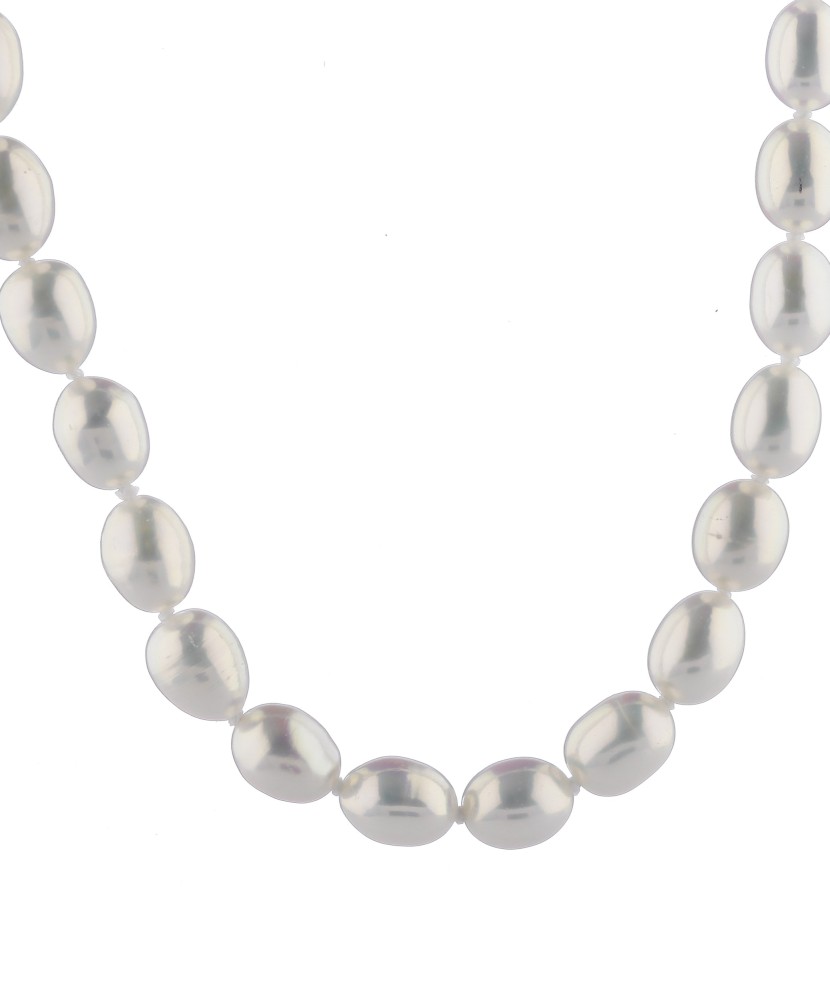 Perlų Vėrinys Su Sidabru - Perlų vėriniai - Goldinga