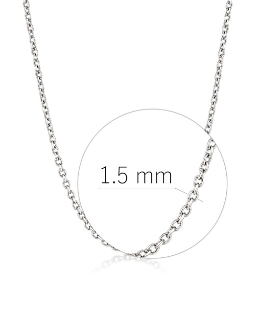 Серебряная цепочка "Anchor" 1.5mm