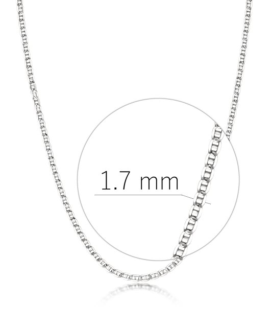 Hõbedast “Marina” kaelakett 1,7 mm