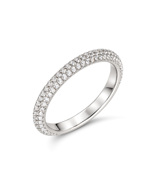 Hõbedast sõrmus moissaniitidega 0.8ct