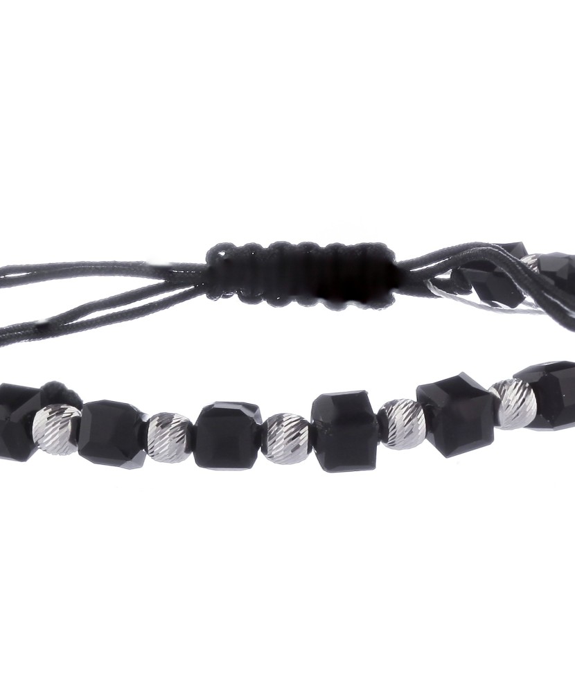 Hõbekäevõru sünteetilise oonüksiga - Hõbedast käeketid - Goldinga