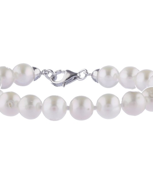 Perlų apyrankė su sidabrais - Perlų apyrankės - Goldinga