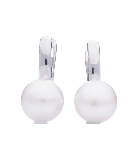 Sidabriniai auskarai su perlais - Auskarai su perlais - Goldinga