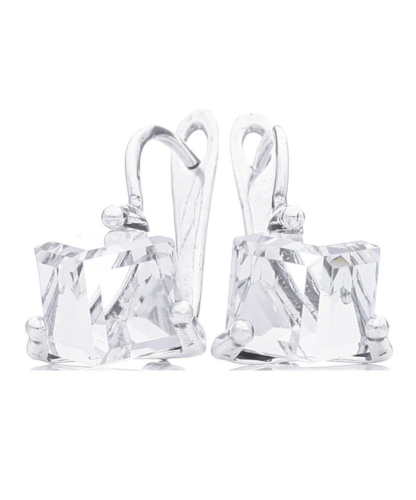 Hõbekõrvarõngad kristalliga - Hõbekõrvarõngad - Goldinga