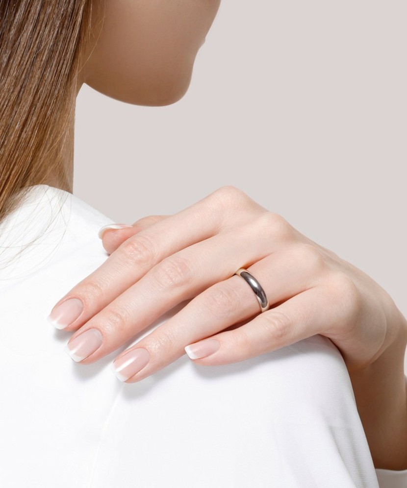 Hõbedast abielusõrmus - Hõbesõrmused - Goldinga