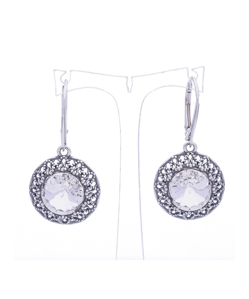 Hõbekõrvarõngad tsirkoonidega - Hõbekõrvarõngad - Goldinga