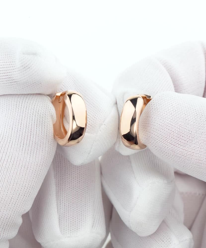 Золотые серьги