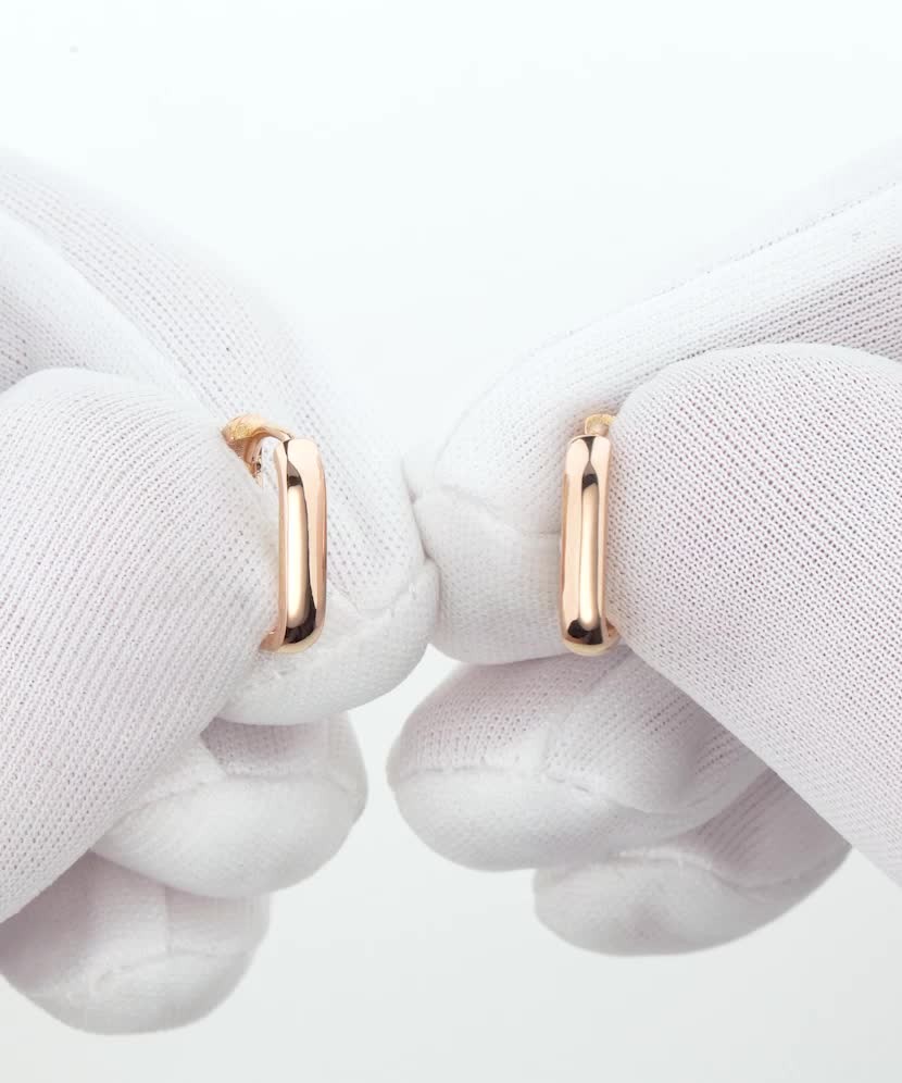 Золотые серьги