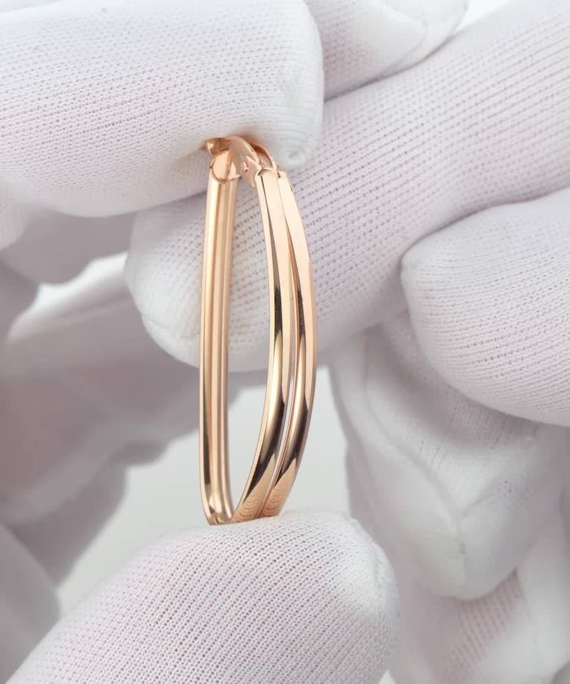 Золотые серьги