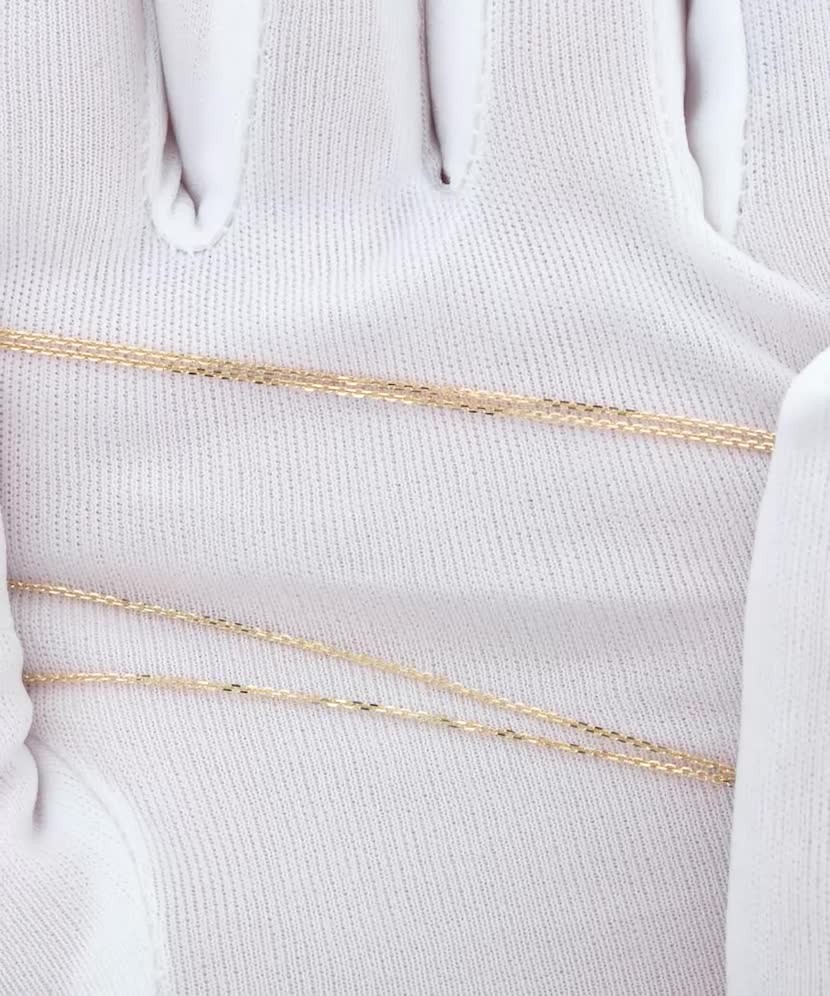 Цепочка из желтого золота