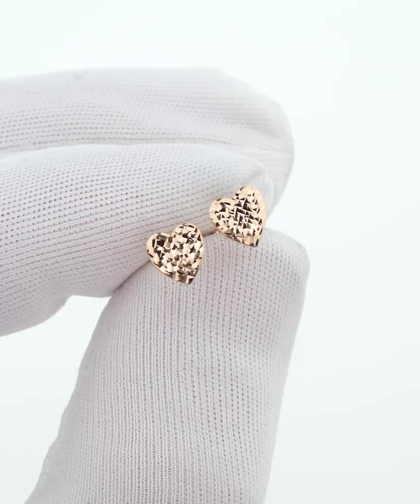 Kuldkõrvarõngad "südameke"