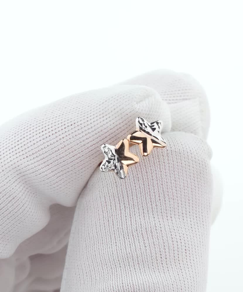 Золотые серьги