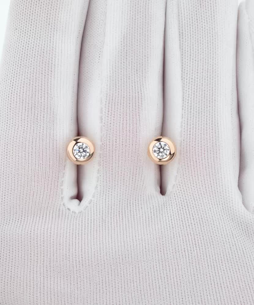 Kuldkõrvarõngad tsirkoonidega