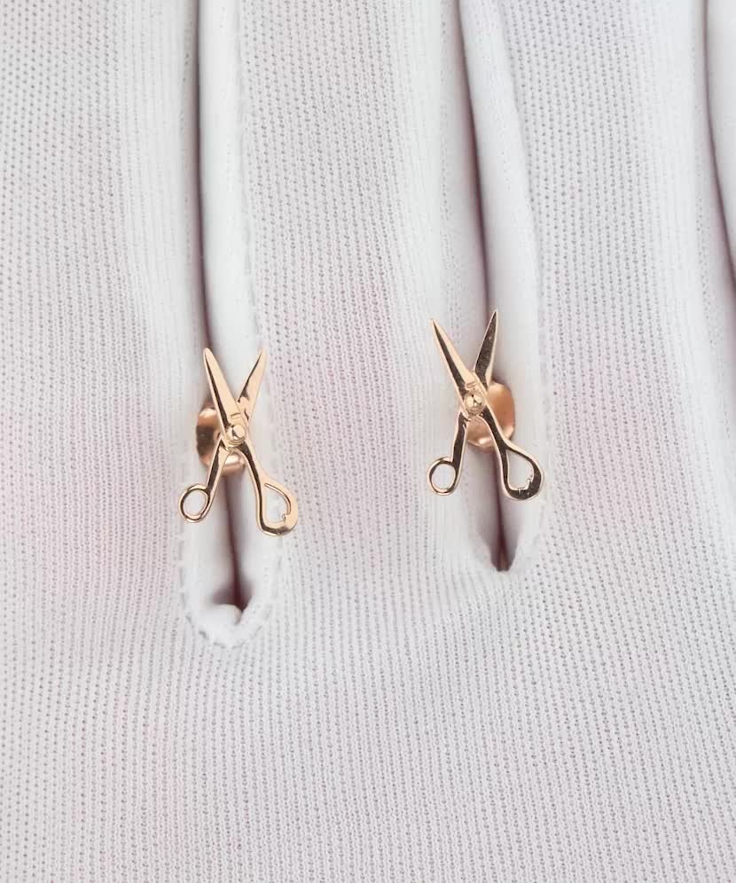 Золотые серьги