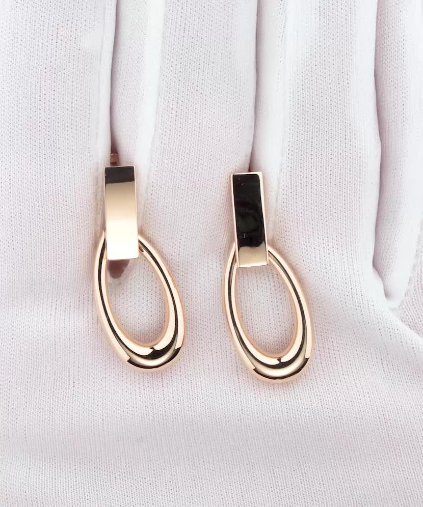 Золотые серьги