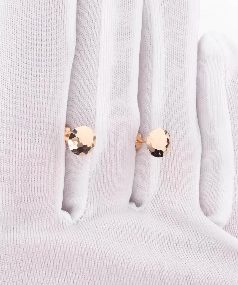 Золотые серьги