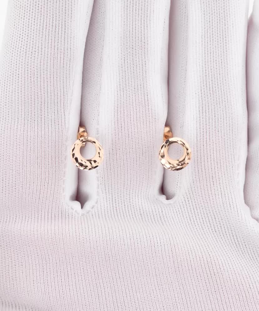 Золотые серьги