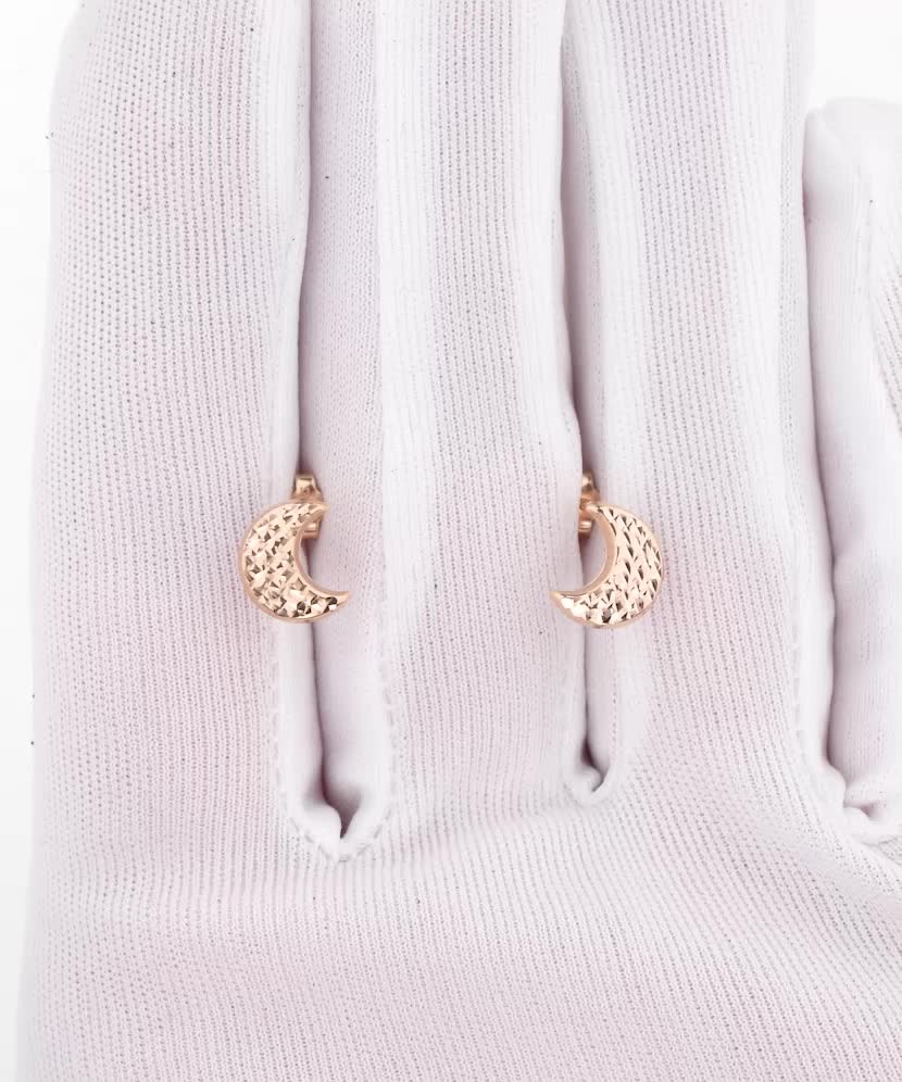 Золотые серьги