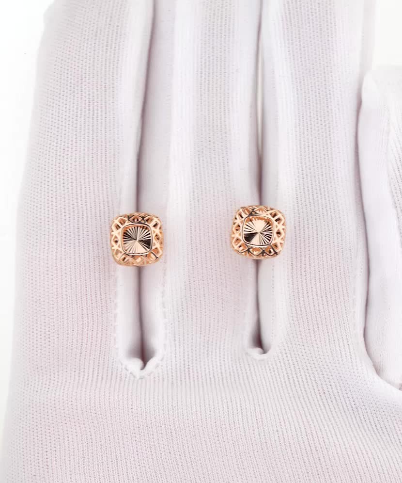 Золотые серьги