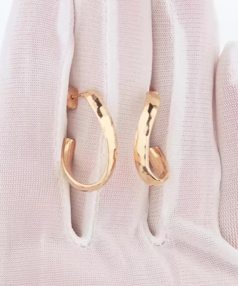 Золотые серьги