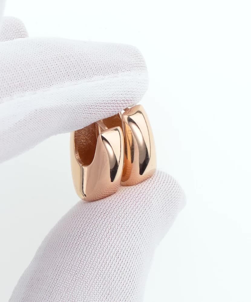 Золотые серьги